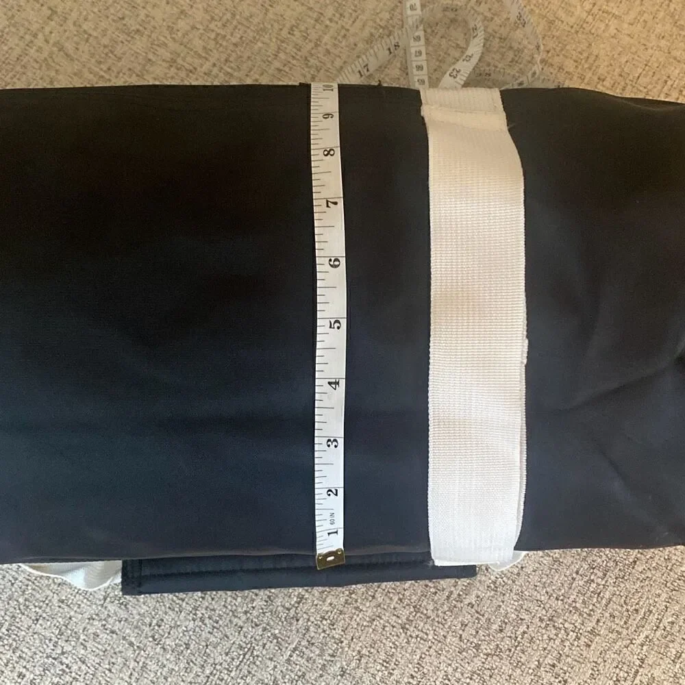 Porter-yoshida & co black nylon duffel bag